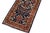Shabby Chic 1990's Ziegler Blue/Rust Wool Runner Rug- 2'9'' X 12'8'' For Sale - Image 4 of 10