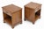 1980s Pair of Henredon Wood Nightstands With Open Shelves For Sale In Tampa - Image 6 of 12