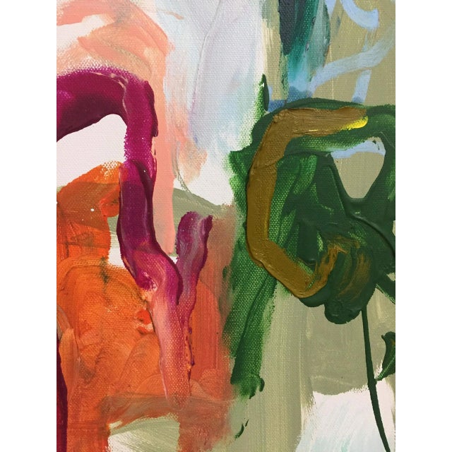 "Agora (Large)" Contemporary Abstract Mixed-Media Painting by G. Campbell Lyman For Sale - Image 4 of 5