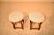 Wood Pair of Edwardian English Upholstered Stools For Sale - Image 7 of 8
