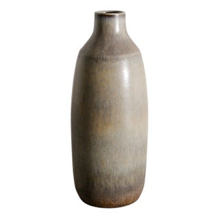 Mid-Century Swedish Stoneware Ceramic Vase by Carl-Harry Stålhane, 1950s For Sale