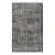Vintage Turkish Rug in Black & White Distressed Pattern, From Rug & Kilim For Sale