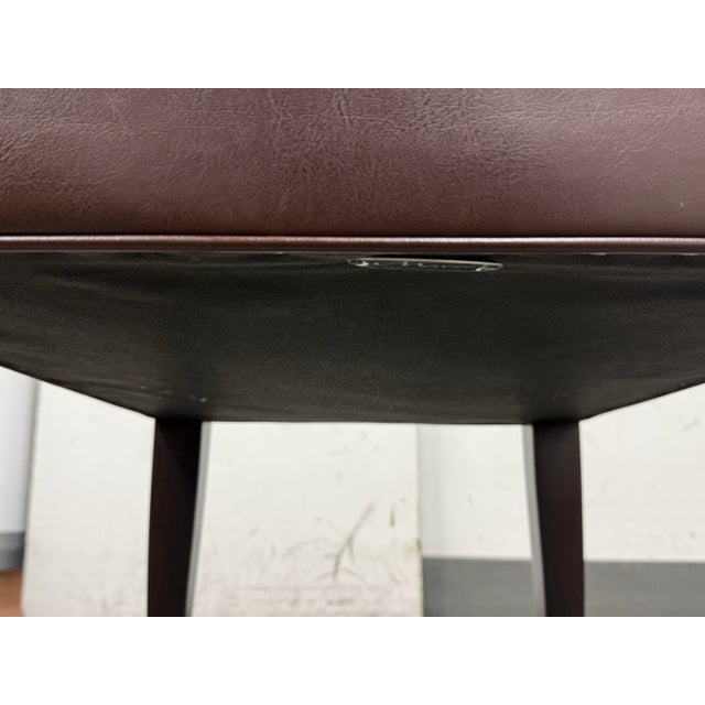 Marco Furniture Leather Side Chair For Sale - Image 11 of 12