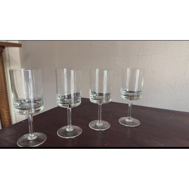 1960s Vintage Ichendorf Regulus Crystal Wine Glasses (16) For Sale - Image 5 of 7