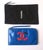 Modern Chanel Handbag Clutch Leather With Wrist Strap, Cobalt Blue, Circa 2010s For Sale - Image 3 of 15