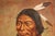 Native American Framed Native American Portrait Painting Signed Wil Hamond 1981 "Lone Hawk" For Sale - Image 3 of 18