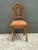 Vintage Wood Chair With Floral Carving For Sale - Image 12 of 12