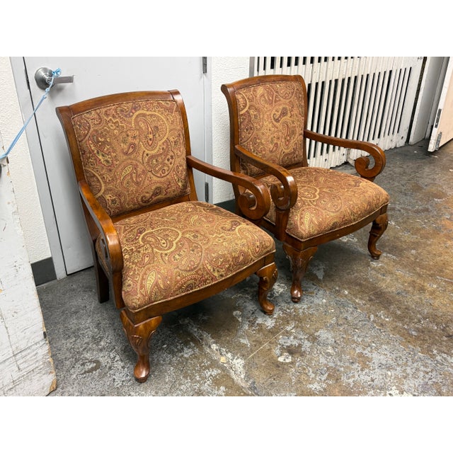 Traditional Kensington Hill Diana Armchairs, Pair For Sale - Image 3 of 12