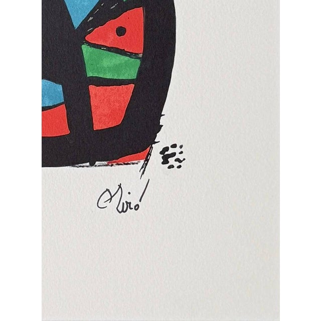 Joan Miró, La Mélodie Acide, Planche XIII, 1980, Lithograph For Sale - Image 3 of 7