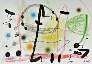 Joan Miró, Maravillas Con Variations Acrosticas en el Jardin de Miro, 1975