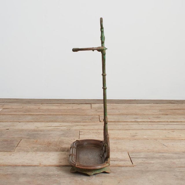 Antique Victorian Cast Iron Umbrella Stand For Sale - Image 5 of 7