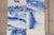 18th Century Antique Set of 6 Baroque Portuguese Tiles, 18th Century Blue & White Scenic and Botanical Details For Sale - Image 5 of 10