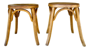 Vintage Model 92 Stools from Baumann, 1950s, Set of 2
