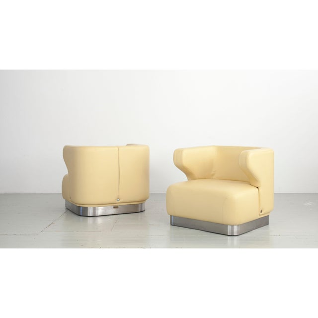 Textile Set of Cheval Chairs by Gianni Moscatelli for Formanova, 1970s For Sale - Image 7 of 18