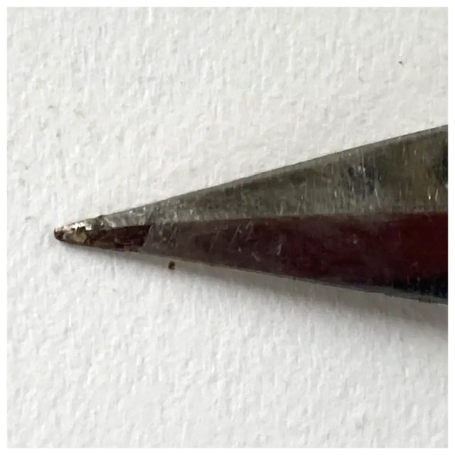 Set of four, vintage, sterling silver, corn on the cob holders (also called corn cob picks or spears), for holding ears of...