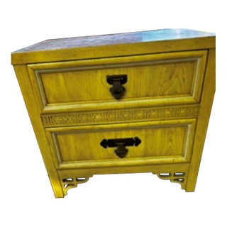 Dixie Shangri-La Vintage Chinoiserie Nightstand For Sale