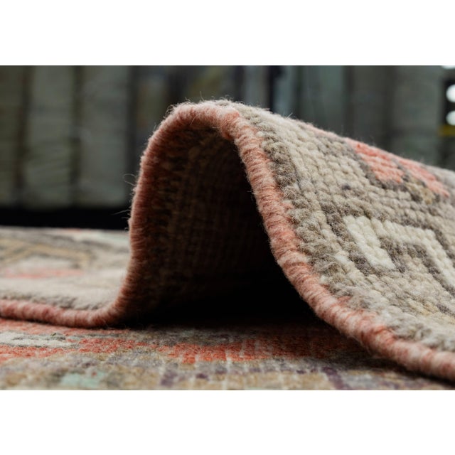 Textile Turkish Vintage Rug 5' x 7'6" #17507 For Sale - Image 7 of 8