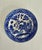 Group of three blue and white Chinoiserie wall plates or serving if you prefer with origins ranging from Japan to England....