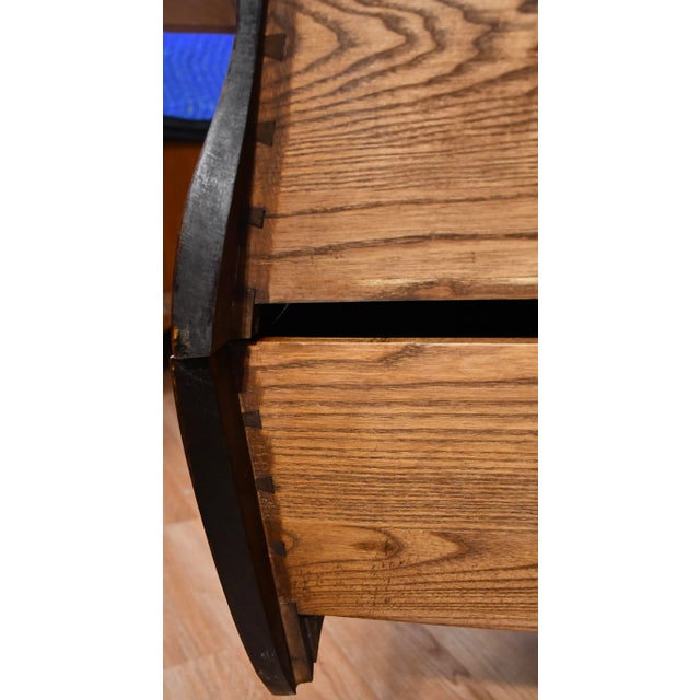 1920 Antique French Louis XV Satinwood Inlaid & Marble Top Commode / Dresser For Sale - Image 10 of 18