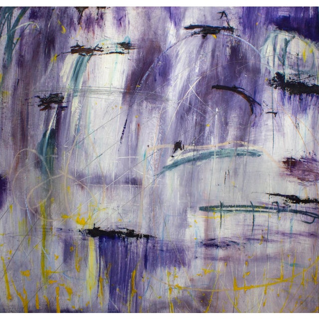 "Harbored Vulnerability" Original Mixed-Media Painting by Brian Jerome For Sale