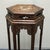 Pair of Vintage Chinese Hardwood Inlaid Hexagonal Pedestal Tables (Flower Stands) For Sale - Image 9 of 12