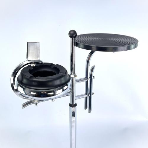 Art Deco ashtray stand This beautiful and rare Art Deco Ashtray Stand from the 30s/40s is in the streamline modern art...