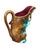 French Country French Majolica Squirrel Pitcher Orchies, Circa 1890 For Sale - Image 3 of 5