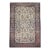 Antique Oversized Persian Kerman Lavar Rug, Hand-Knotted Wool, Allover Floral Vase Pattern, Ivory & Pink, 11’ X 20’ For Sale