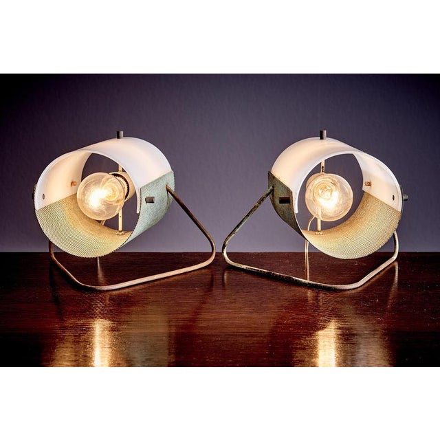 Vintage Italian Table Lamps from Stilux Milano, 1950s, Set of 2 For Sale - Image 4 of 13