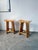 Japanese Style Pine Stools, Scandinavia, 1950s, Set of 2 For Sale - Image 10 of 18