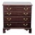 Stickley Chippendale Style Four Drawer Nightstand With Pull-Out Tray For Sale