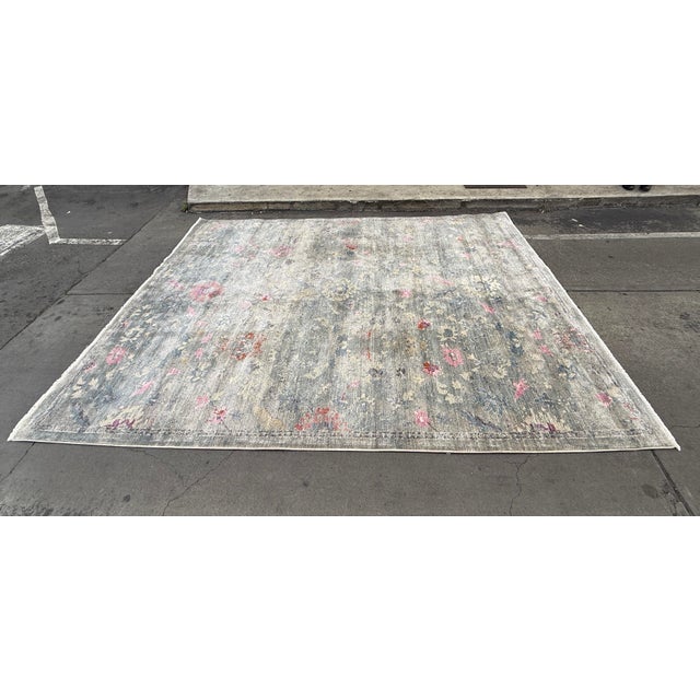 Loloi Rugs 9ft X 12ft Loloi Giada Jardin Area Rug, Lagoon Multi For Sale - Image 4 of 12
