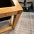 Custom Leather + Wood Custom Ottoman For Sale - Image 9 of 11