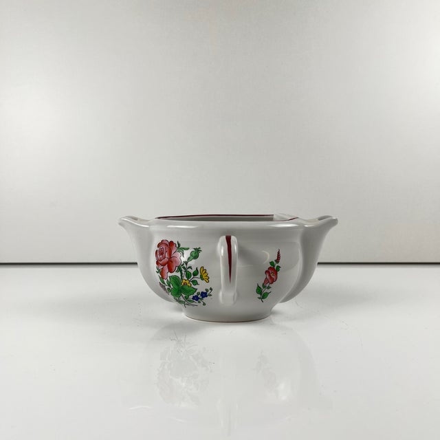 1980s Réverbère Model Double-Spout Gravy Boat from KG Lunéville, 1950s For Sale - Image 5 of 12