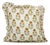 Fabdivine Ethnic Block Print Frill Cushion Cover 20x20 Inch Thick Cotton White- Rishi For Sale