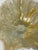 Murano Large Mid-Century Italian Murano Art Glass Centerpiece Bowl – Golden Iridescent & Lattimo Cobblestone For Sale - Image 4 of 7