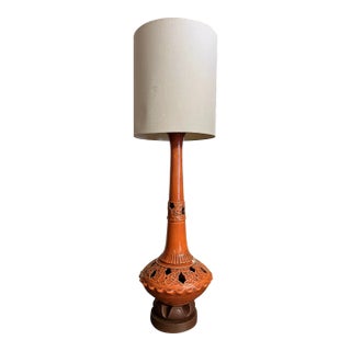 Mid 20th Century Ceramic Lamp For Sale