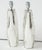 Silver Pair of Mirrored Murano Lamps For Sale - Image 8 of 9