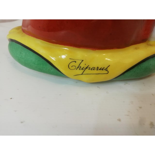 Arab Lady in Ceramic by Chiparus for Etling Paris, France, 1920s-1940s For Sale - Image 11 of 13