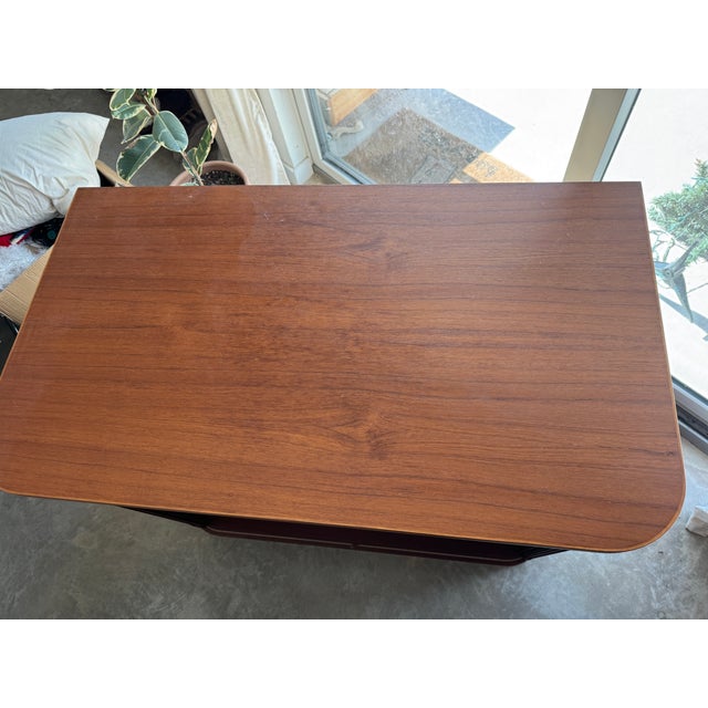 1960s Laurits M Larsen Tambour Cabinet For Sale - Image 14 of 14