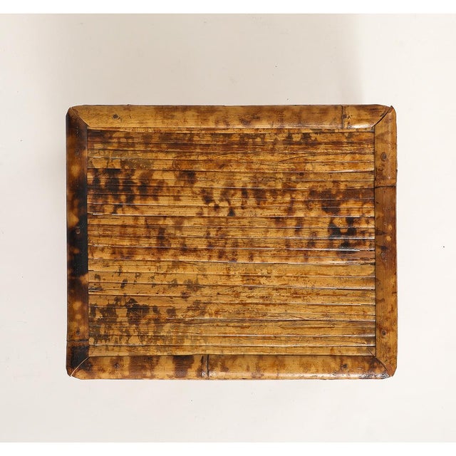 Vintage Tortoise Bamboo Plant Stand For Sale - Image 10 of 10