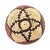 Southwestern Coiled Basket Bowl With Devil’s Claw Pattern, 6.25" For Sale - Image 9 of 9