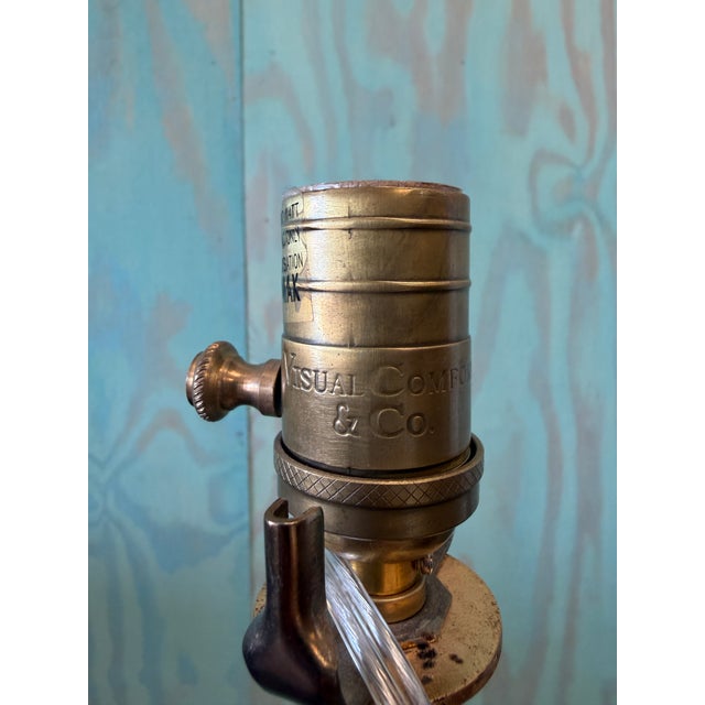 1960s Visual Comfort Co. Designer Brass Vintage Floor Lamps - A Pair For Sale - Image 9 of 10
