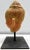 Terracotta Sculpture of Head Thailand For Sale - Image 4 of 10