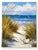Coastal Serene Beach Dune Grasses Scene – Oil Painting on Canvas by Eric Son For Sale - Image 3 of 4