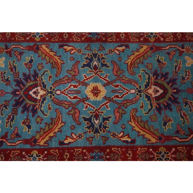 Age: Approx: 20 Years Old Details: Hand Woven High Quality Construction Grade 9 Out of 10 100% Wool Pile Bright & Vibrant...