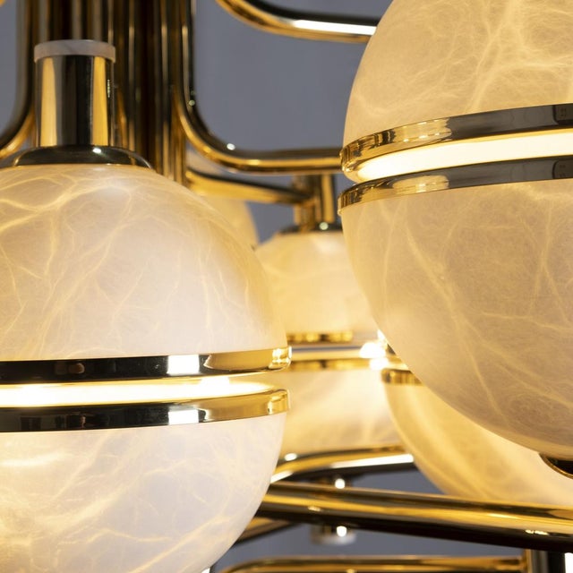 Like a coral reef, the alabaster stone has a natural flair for disguise and detail. The contemporary Andros suspension...