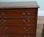 2000 - 2009 Georgian Revival Mahogany Bachelor's Beside Cabinets, Set of 2 For Sale - Image 5 of 8