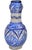 Early 20th Century Handmade Moorish Ceramic-Art Vase W/Blue Hues For Sale - Image 4 of 9