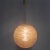 Vintage Hanging Lamp with Round Plastic Globe For Sale - Image 3 of 16
